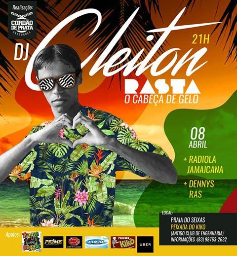 Febre na internet, DJ Cleiton Rasta se apresenta nesta sexta em