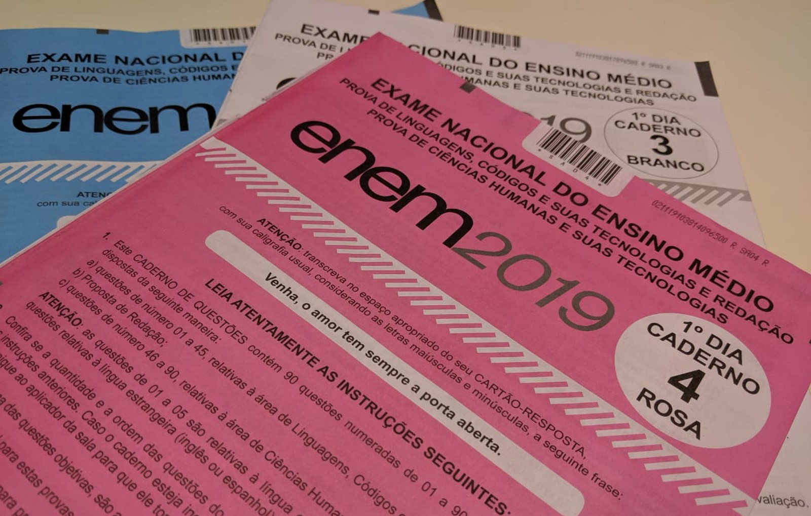 Enem 2019 Aplica Neste Domingo As Provas De Matemática E Ciências Da ...