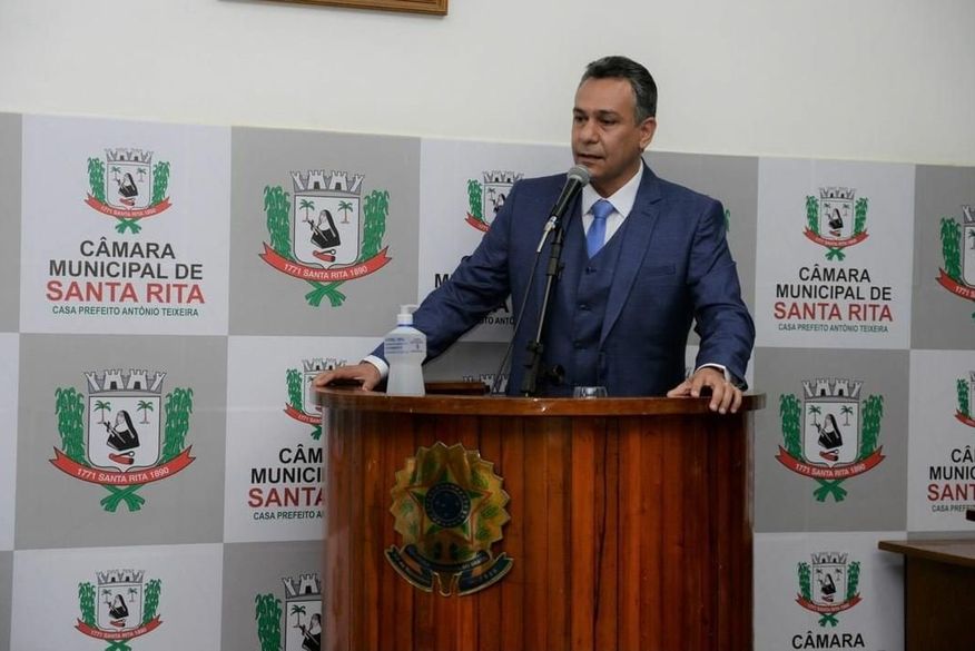 Emerson Panta Toma Posse Como Prefeito De Santa Rita Wscom