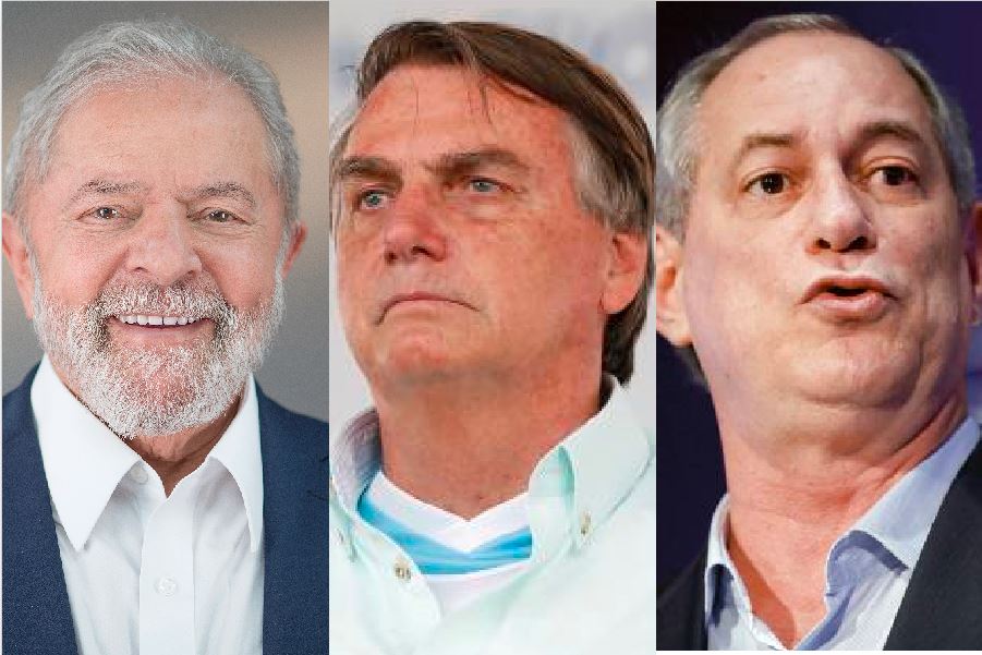 Pesquisa Ipespe aponta Lula com 45 Bolsonaro 31 e Ciro com 8