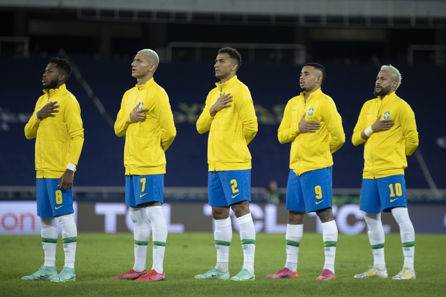Brasil enfrenta a Colômbia pela CONMEBOL Copa América 2021