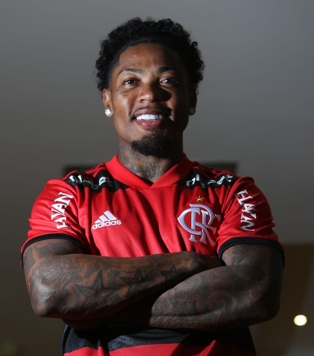 Flamengo anuncia a contratação do atacante Marinho, ex-Santos